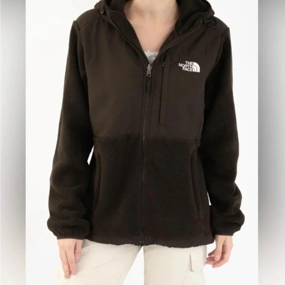 The North Face Denali Black Full Zip Fleece Fall/Winter Jacket Womens Medium EUC